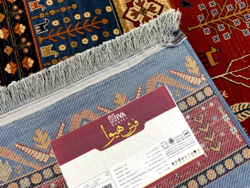 فرش طرح گبه پلی اورژان 700 شانه، 1200 تراکم کد گبه لاهور