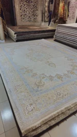 فرش ماشینی 9متری کلکسیون پرنیان رولکس،کد 880404