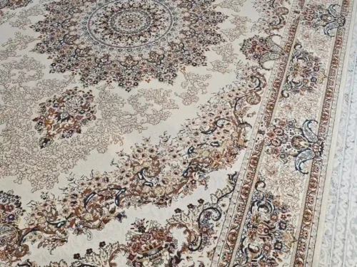 فرش کناره تارا کرشمه کرم(4*1.5)