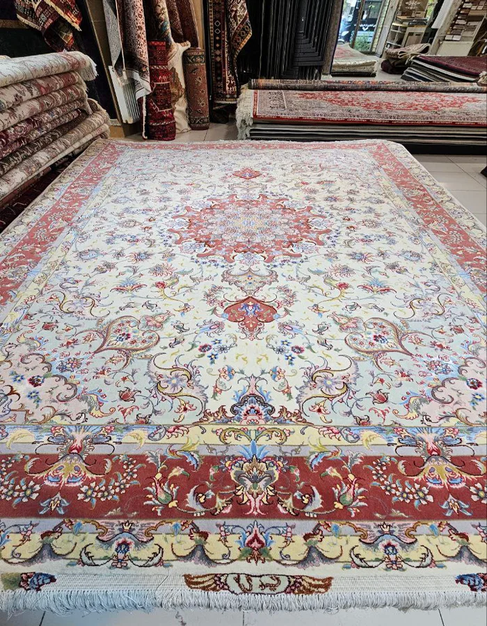 carpet497363 فرش دستبافت 9متری طرح اولیا