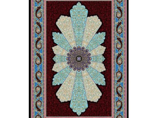 فرش ابریشمی خاطره کاشان 12 متری - کد 159