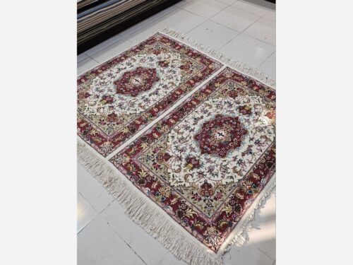 فرش دستبافت جفت ذرع و نیم خطیبی(1.5*1)