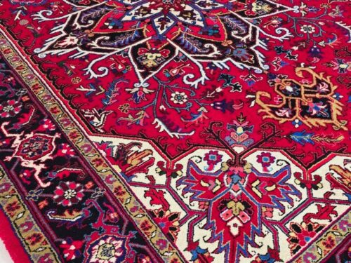 فرش دستباف جفت نه متری نقشه هریس تبریز