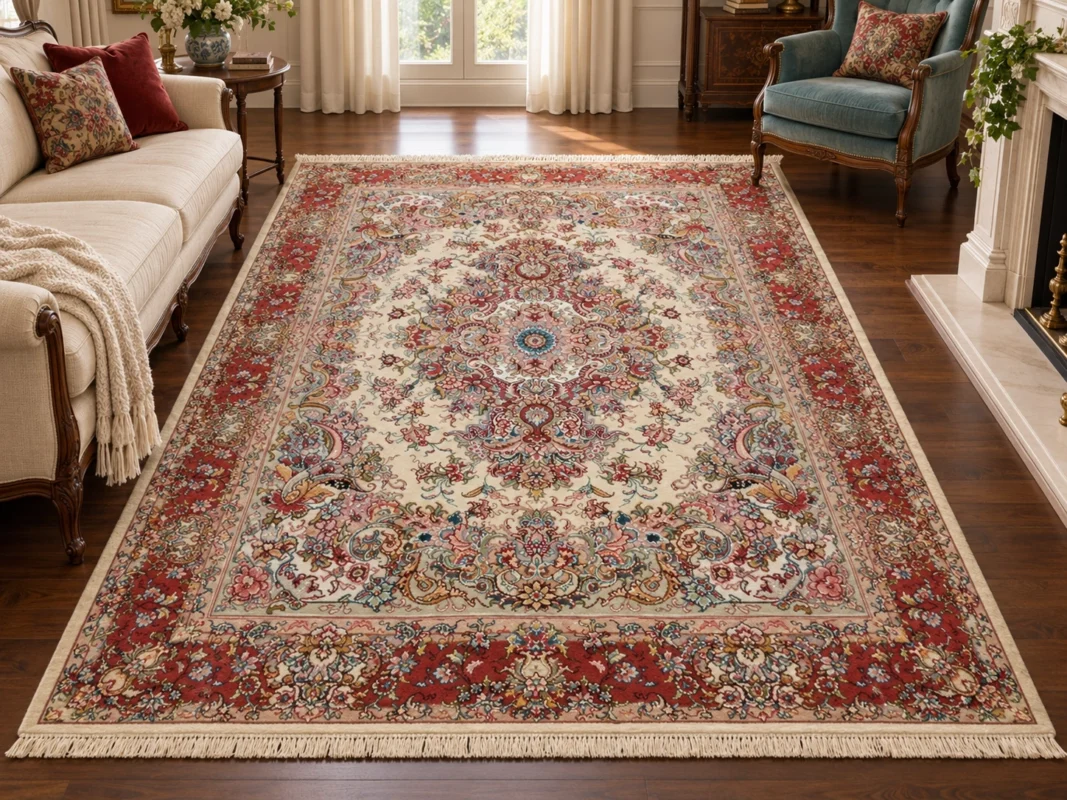 فرش دستباف 6 متری خطیبی 30 رج کد - 75919