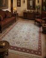 فرش ماشینی قصر ایرانیان ۴۸۰ شانه - کد 80440